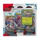 Pokemon Blister Triplo Escarlate e Violeta Amigos de Jornada Yanma TCG Cartas Coleção Geek Copag