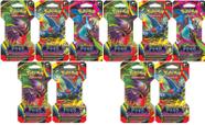 Pokemon Blister Unitario Fogo Fantasmagorico Kit com 10