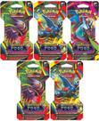 Pokemon Blister Unitario Fogo Fantasmagorico Kit com 5