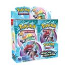 Pokémon Box com 36 Booster Escarlate e Violeta Amigos de Jornada TCG Geek Cartas Colecionáveis