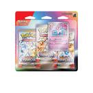 Pokémon Escarlate e Violeta 8.5 Evoluções Prismáticas Sylveon Blister Triplo Com 19 Cartas