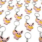 Pokemon Flareon 10un Chaveiro Emborrachado Tema Festa Gamer