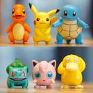 Pokémon Kit 6 Bonecos De Alta Qualidade Grande
