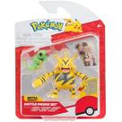 Pokemon KIT de Batalha Caterpie Electabuzz Rockruff SUNNY 3424 Pokemon KIT de Batalha Caterpie Electabuzz Rockruff SUNNY 3424