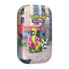 Pokémon Lata Lumiose City Mini Tin Meganium e Meowstic