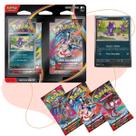 Pokemon Mega Evolução 25 Cartas Caos Ascendente Blister Quádruplo 4 Boosters Oficial Copag