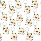 Pokemon Meowth Meow Gato Pokemos10un Lembrancinha Tema Niver