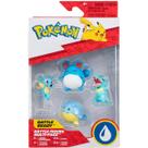 Pokemon Multipack 4 Figuras Battle Tipo Água Jazwares
