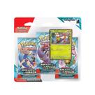 Pokémon TCG Blister Triplo com Yanma, 3 Boosters e Carta Holográfica Amigos de Jornada
