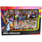 Pokémon TCG Box Coleção Mega Charizard X e Y Ex Copag Cor:Charizard X