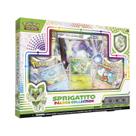 Pokémon TCG Paldea Pin Collection Sprigatito com 3 cartões promocionais Pokémon TCG Paldea Pin Collection Sprigatito com 3 cartões promocionais