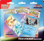Pokémon TCG Scarlet & Violet Coleção de Adesivos Técnicos Prismatic Evolutions Pokémon TCG Scarlet & Violet Coleção de Adesivos Técnicos Prismatic Evolutions