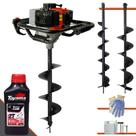 Polaca Cavadeira Motorizada Vant VPS-52 À Gasolina 2T 52cc 2HP 6.500rpm Perfurador Com Brocas 80x10cm, 80x15cm e 80x20cm + ÓLEO TOYAMA 2T Polaca Cavadeira Motorizada Vant VPS-52 À Gasolina 2T 52cc 2HP 6.500rpm Perfurador Com Brocas 80x10cm, 80x15cm e 80x20cm + ÓLEO TOYAMA 2T