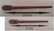 Poleiro Italiano Marrom - Médio - 23cm