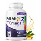 Poli vitamínico AZ com Ômega3 DHA EPA 1000mg 60 Cápsulas