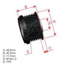 Polia Alternador Megane 2001 a 2007