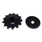 Polia alternador toninho vw brasilia, kombi ar, fusca com motor 1300, 1500, 1600
