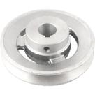 Polia Alumínio 1 Canal Perfil A 100mm com Furo 19mm - Vonder Polia Alumínio 1 Canal Perfil A 100mm com Furo 19mm - Vonder