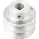 Polia Alumínio 2 Canais Perfil A 60mm com Furo 5/8" - Vonder