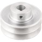 Polia Alumínio 2 Canais Perfil A 90mm com Furo 3/4" - Vonder