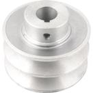 Polia Alumínio 2 Canais Perfil B 80mm com Furo 3/4" - Vonder Polia Alumínio 2 Canais Perfil B 80mm com Furo 3/4" - Vonder