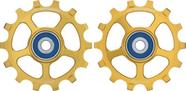 Polia CeramicSpeed Sram Eagle e Eagle AXS 1-12 Dourado Polia CeramicSpeed Sram Eagle e Eagle AXS 1-12 Dourado