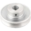 Polia de Alumínio 1 Canal, Perfil A, 90 mm com Furo de 3/4" - 19,1 mm, Vonder