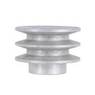 Polia de aluminio 120mm 2 canais s/ furo worker