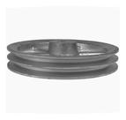 Polia De Aluminio 2 Canais Perfil B 250 Mm Mademil