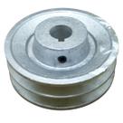 Polia De Alumínio 4'' 100Mm 2A Com Furo 19Mm Chaveta 5Mm