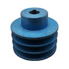 Polia De Ferro 3 1/2'' 90Mm 3A Com Furo 19Mm Chaveta 6Mm Wayne W700 Com Motor 5 Cv 2 Polos