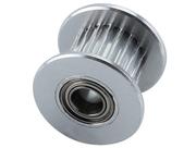 Polia gt2 20 com dentes 6,0 mm com rolamento eixo 5,0 mm