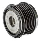 Polia Roda Livre OAD Do Alternador Golf Jetta Macan Audi A3 A4 2.0 Com Amortecimento 6 Estrias - LITENS - 920851