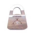 POLIA SIMPLES EM AÇO INOX COM PLACA OSCILANTE Athenas At 5334