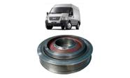 Polia Virabrequim Ford Transit 2006 A 2014 - 2.4 Tdci 16V - Antivibratória - Peça Paralela - Codigo Sku: BK3Q6B319CBX Polia Virabrequim Ford Transit 2006 A 2014 - 2.4 Tdci 16V - Antivibratória - Peça Paralela - Codigo Sku: BK3Q6B319CBX