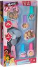 Polibrinq Kit de maquiagem infantil 4 esmaltes com miniventilador MK04 Polibrinq Kit de maquiagem infantil 4 esmaltes com miniventilador MK04