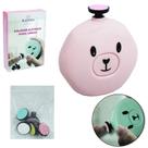 Polidor eletrico para unhas urso com 6 lixas rainha chic a pilha