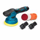 Politriz Automotiva Sem Fio 18V Orbital Dual Action com 2 Baterias Kit Completo Profissional
