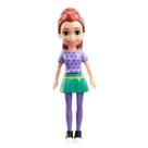 Polly Pocket Boneca Básica Lila Saia Verde Mattel
