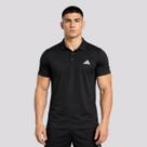 Polo Adidas Tennis Fab Logo Preta