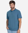 Polo Básica Masculina Diametro Azul