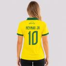 Polo Brasil Penta Feminina Amarela 10 Neymar Jr