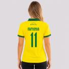 Polo Brasil Penta Feminina Amarela 11 Raphinha