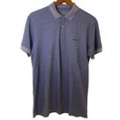 Polo Colcci Linho Masculina Azul Darkness