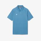 Polo de Algodão com Detalhe Rendado Modelagem reta