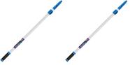 Pólo de extensão telescópico Unger Connect & Clean de alumínio de 1-2 m
