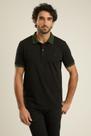Polo Docthos Slim Manga Curta Bordada