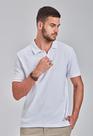 Polo Docthos slim manga curta com tingimento