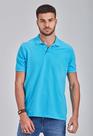 Polo Docthos slim manga curta com tingimento