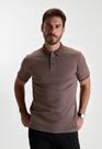 Polo docthos slim manga curta piquet pima tech